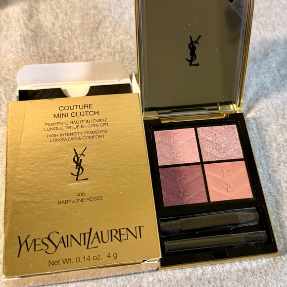 YSL Couture Mini Clutch Eyeshadow Palette,-#400 Babylone Roses, 0.14oz-4g BNIB - Picture 3 of 3